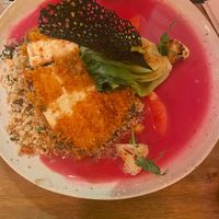 Tofu Katsu at O Gambuzino in Lisbon