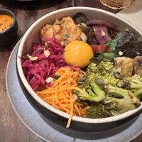 bibimbap  at O Gambuzino in Lisbon