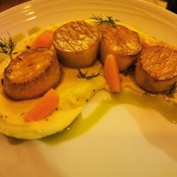 Mushroom vieiras at O Gambuzino in Lisbon