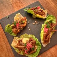 Tacos   at O Gambuzino in Lisbon