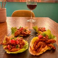 Tacos  at O Gambuzino in Lisbon