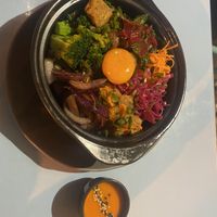 Bibimbap  at O Gambuzino in Lisbon