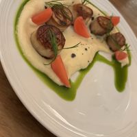 Scallops  at O Gambuzino in Lisbon