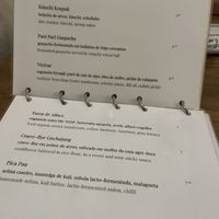 Menu 1  at O Gambuzino in Lisbon