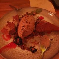 Chocolate trio at O Gambuzino in Lisbon