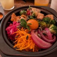 Bibimbap at O Gambuzino in Lisbon