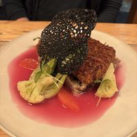 Katsu curry. Was a bit bland but good textures.  at O Gambuzino in Lisbon