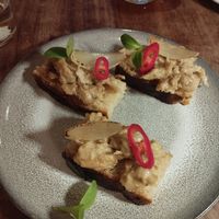 Pica pau de seitan at O Gambuzino in Lisbon