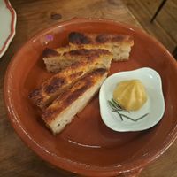Focaccia at O Gambuzino in Lisbon
