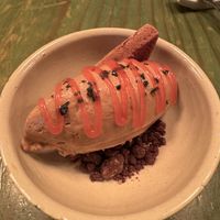 Chocolate mousse  at O Gambuzino in Lisbon