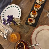 Blini & sumo do dia   at O Gambuzino in Lisbon