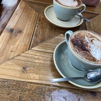 Mocha oat at Slice of Cornwall in Falmouth
