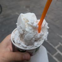 Coco and stracciatella at La Cremeria delle Erbe in Genoa