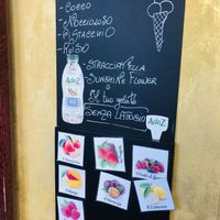 ICE with rice milk  at La Cremeria delle Erbe in Genoa