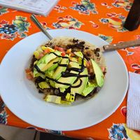 Soya al Pastor burrito - Amazing! at Waicura in Loreto