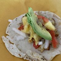 Potatoes taco  at Waicura in Loreto