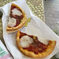 Vegan cheese pizza  at L'Antico Grano in Rapallo