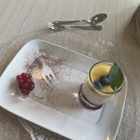 Kokos-Grieß-Ananas Nachtisch  at Holzschuh's Schwarzwaldhotel in Baiersbronn