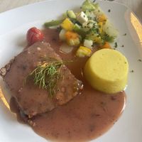 Sommerlicher Braten aus Hülsenfrüchten und Nüssen  at Holzschuh's Schwarzwaldhotel in Baiersbronn