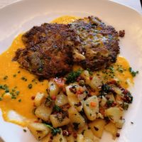 Gemüse Taler - alles unglaublich köstlich und sehr fein gemacht at Holzschuh's Schwarzwaldhotel in Baiersbronn