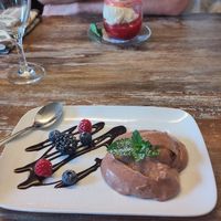 Dessert at Holzschuh's Schwarzwaldhotel in Baiersbronn