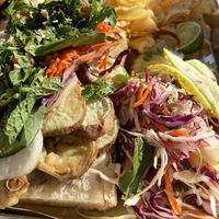 Sweet potato ban mhi  at The Yodelin in Leavenworth