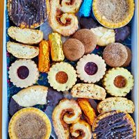 Christmas cookies at Kashew Bakery in Calgary