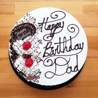 Black forest cake at Kashew Bakery in Calgary