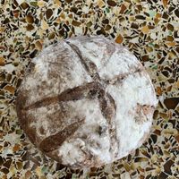 Onion potato bread at Kashew Bakery in Calgary