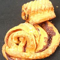 chocolate and cinnamon pastry at Koek en brood in Genk