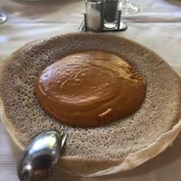 Chickpeas cream at Africa Due in Parma