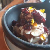 dessert at Bistroveg by Ouzo in Santa Marta