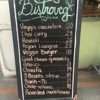 welcome at Bistroveg by Ouzo in Santa Marta