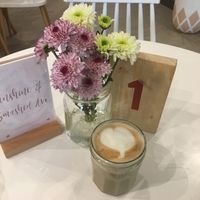 Soya latte at Carrotsticks & Cravings - Robertson Quay in Central Singapore