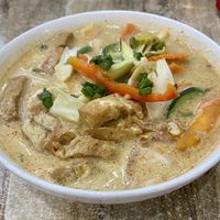 Vegan tofu laksa at Pho Street in Cairns