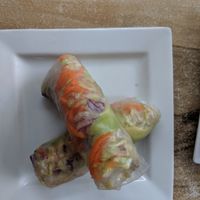 Tofu rice paper rolls at Pho Street in Cairns