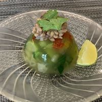 Green tea salad  at Samurai Ramen - UMAMI Premium in Johor Bahru