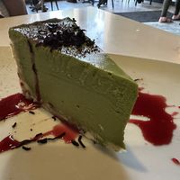 Matcha Cheesecake   at Rüt in Spokane