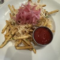 The dirty fries  at Rüt in Spokane