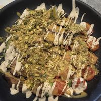 Lions mane schwarma   at Rüt in Spokane