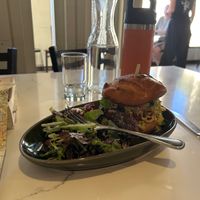 CRISPY NOT-CHICKEN SANDWICH at Rüt in Spokane