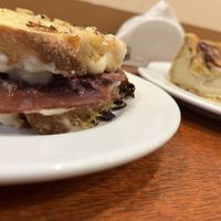 Vegan parma sandwich  at Hera Veggie in Sao Paulo