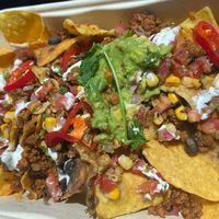 Vegan Nachos! at Veggie Grill - Spectrum Center in Irvine