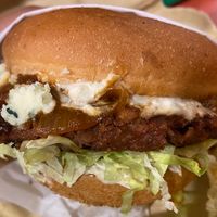 Steakhouse burger  at Veggie Grill - Spectrum Center in Irvine