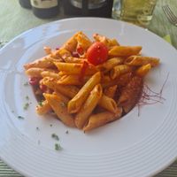 Penne Arrabiata - order without cheese and butter! at Perli's Pasta Mia in Quedlinburg