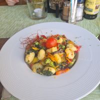 Vegetable Gnocci at Perli's Pasta Mia in Quedlinburg