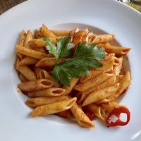 Penne All’ Arrabiata (spicy) at Perli's Pasta Mia in Quedlinburg
