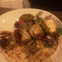 The tofu brochette at BAAB in Oban