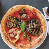Pizza Vegana at Borgo Antico in Fehmarn