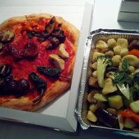 Delicious italian food "to go" at Borgo Antico in Fehmarn